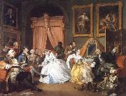 William Hogarth Marriage a la Mode IV The Toilette Spain oil painting artist
